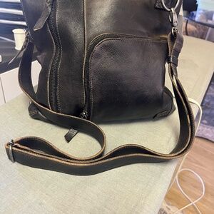 Bed Stu Leather Crossbody Brown Rustic Rustic Aiken Bag